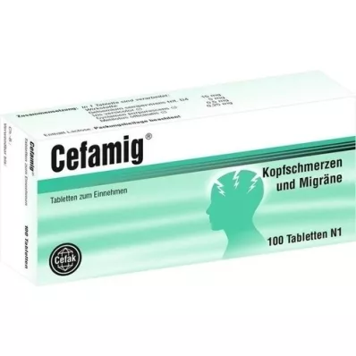 CEFAMIG Tabletter, 100 st