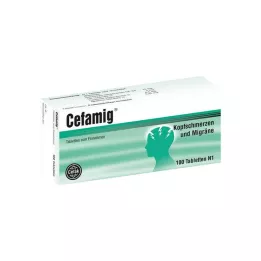 Cefamig tabletter, 100 st