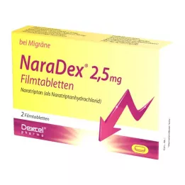 NaraDex® 2,5 mg filmdragerade tabletter, 2 st