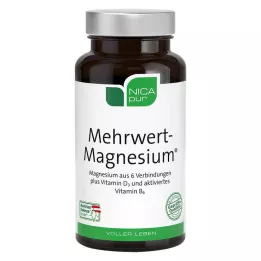 NICAPUR Magnesiumkapslar med mervärde, 60 st