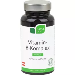 NICAPUR Aktiverade kapslar med vitamin B-komplex, 60 st