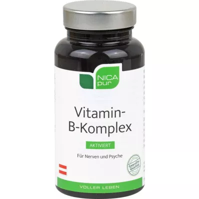 NICAPUR Aktiverade kapslar med vitamin B-komplex, 60 st