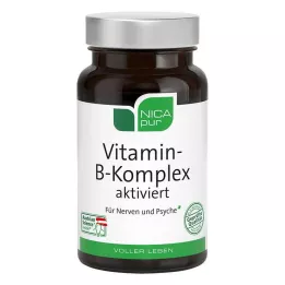 NICAPUR Aktiverade kapslar med vitamin B-komplex, 60 st