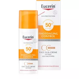 EUCERIN Sol CC Kräm tonad medium LSF 50+, 50 ml