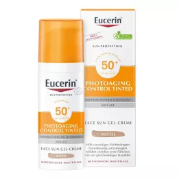 EUCERIN Sol CC Kräm tonad medium LSF 50+, 50 ml