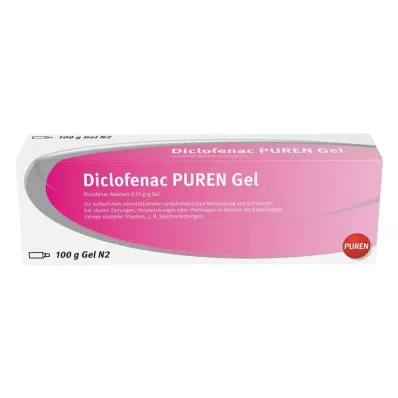 Diklofenak PUREN gel, 100 g Diklofenak PUREN gel, 100 g