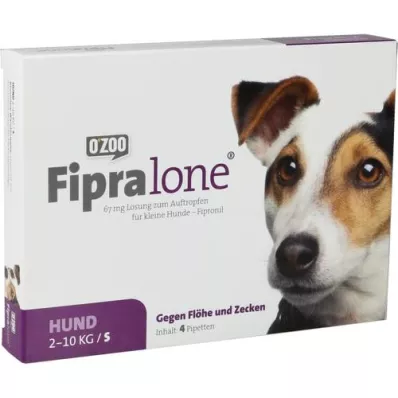 FIPRALONE 67 mg Oral lösning för små hundar, 4 st