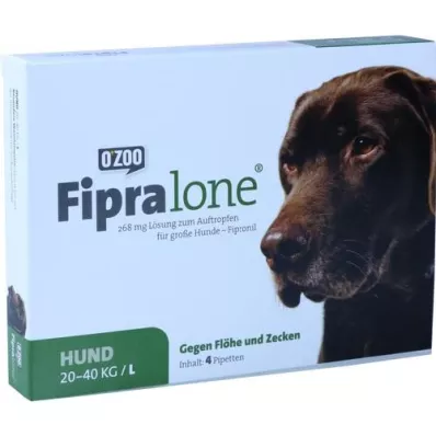FIPRALONE 268 mg Oral lösning för stora hundar, 4 st