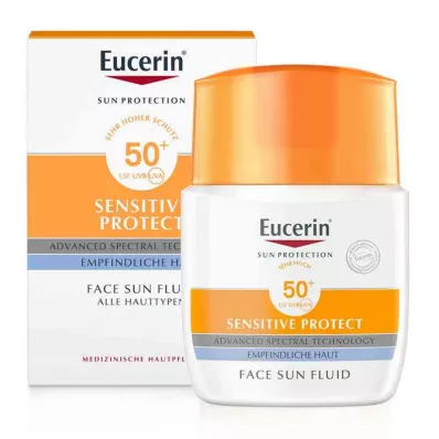 Eucerin Sun Sensitive Protect Face Fluid LSF 50+ (50 ml) Eucerin Sun Sensitive Protect Face Fluid LSF 50+ (50 ml)