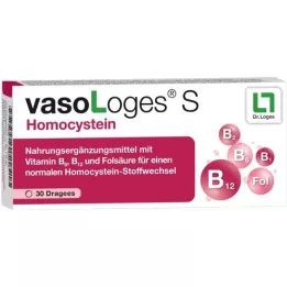VASOLOGES S Homocystein överdragna tabletter, 30 st