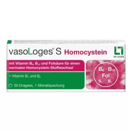 VASOLOGES S Homocystein överdragna tabletter, 30 st