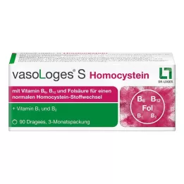 VASOLOGES S Homocystein överdragna tabletter, 90 st