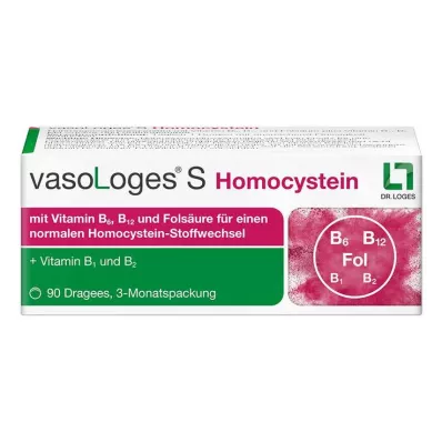 VASOLOGES S Homocystein överdragna tabletter, 90 st VASOLOGES S Homocystein överdragna tabletter, 90 st