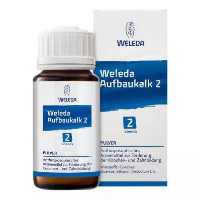 Weleda uppbyggd kalk 2 pulver, 45 g Weleda uppbyggd kalk 2 pulver, 45 g