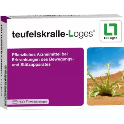TEUFELSKRALLE-LOGES Filmdragerade tabletter, 100 st