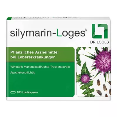 SILYMARIN-Loges hårda kapslar, 100 st