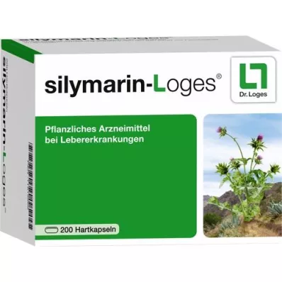 SILYMARIN-Loges hårda kapslar, 200 st