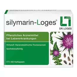 SILYMARIN-Loges hårda kapslar, 200 st