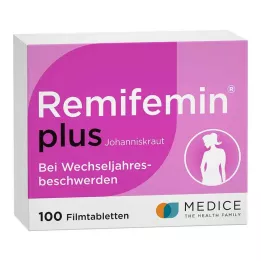 REMIFEMIN plus Filmdragerade tabletter av johannesört, 100 st
