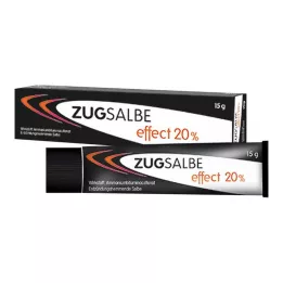 ZUGSALBE effekt 20% salva, 15 g