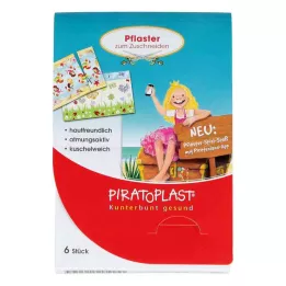 PIRATOPLAST Gipsblankett för flicka 6x10 cm, 6 st