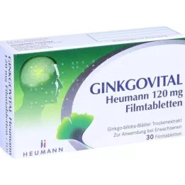 GINKGOVITAL Heumann 120 mg filmdragerade tabletter, 30 st