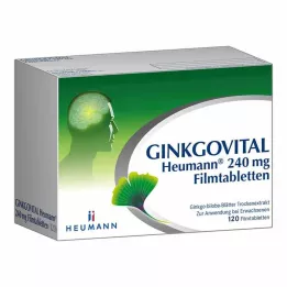 GINKGOVITAL Heumann 240 mg filmdragerade tabletter, 120 tabletter