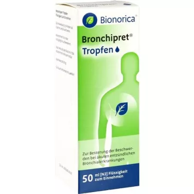 BRONCHIPRET Droppar, 50 ml