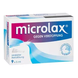 MICROLAX Enemas med rektal lösning, 9X5 ml