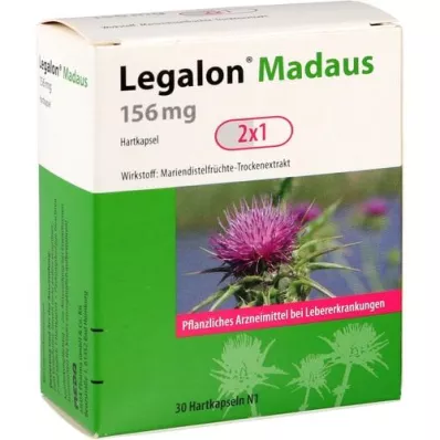 LEGALON Madaus 156 mg hårda kapslar, 30 st