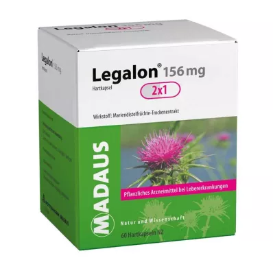 Legalon Madaus 156 mg hårda kapslar, 60 st Legalon Madaus 156 mg hårda kapslar, 60 st