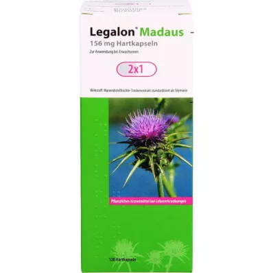 LEGALON Madaus 156 mg hårda kapslar, 120 st