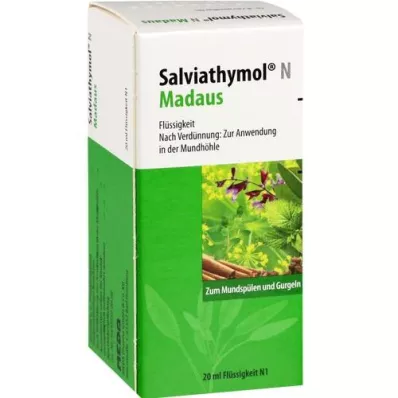 SALVIATHYMOL N Madaus droppar, 20 ml