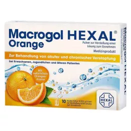 MACROGOL HEXAL Orange Plv.z.Her.e.Ls.z.Einn.Btl., 10 st