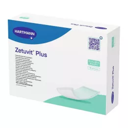 ZETUVIT Plus extra stark absorberande kompress, steril 15x20 cm, 10 st
