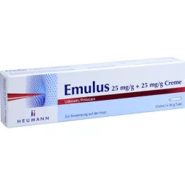EMULUS 25 mg/g + 25 mg/g kräm, 30 g