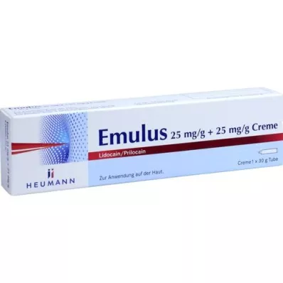 EMULUS 25 mg/g + 25 mg/g kräm, 30 g