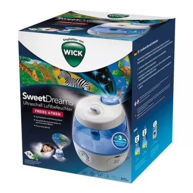 WICK SweetDreams 2in1 ultraljudsluftfuktare, 1 st