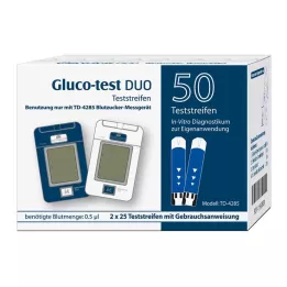 GLUCO TEST DUO Teststickor, 50 st