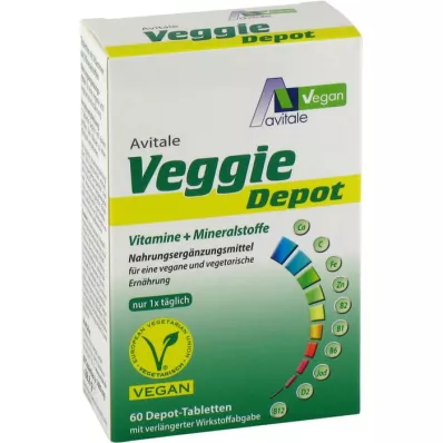 VEGGIE Depot Vitaminer+Mineraler Tabletter, 60 kapslar