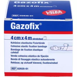 GAZOFIX Fixeringsbandage kohesivt 4 cmx4 m, 1 st