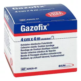 GAZOFIX Fixeringsbandage kohesivt 4 cmx4 m, 1 st