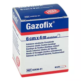 GAZOFIX Fixeringsbandage kohesivt 6 cmx4 m, 1 st