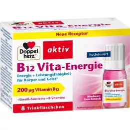 DOPPELHERZ B12 Vita-Energie drickampuller, 8 st