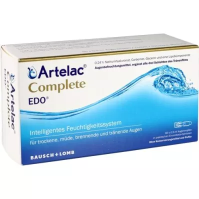 ARTELAC Komplett EDO Ögondroppar, 60X0,5 ml