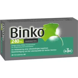 BINKO 240 mg filmdragerade tabletter, 30 st