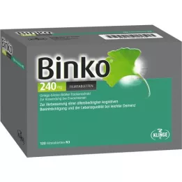 BINKO 240 mg filmdragerade tabletter, 120 st