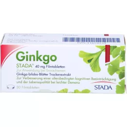GINKGO STADA 40 mg filmdragerade tabletter, 30 st