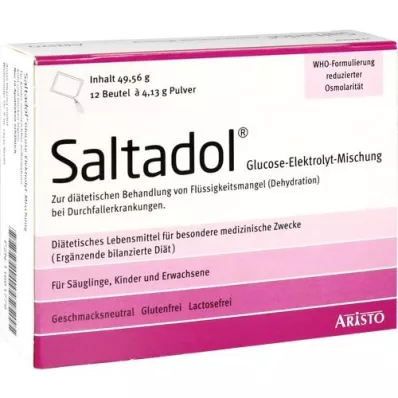SALTADOL Elektrolyt oral lösning, 12 st