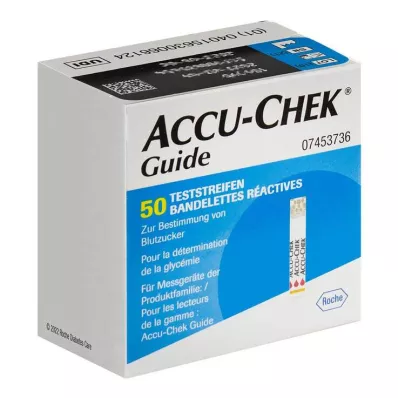 ACCU-CHEK® Guide teststickor, 1x50 st ACCU-CHEK® Guide teststickor, 1x50 st
